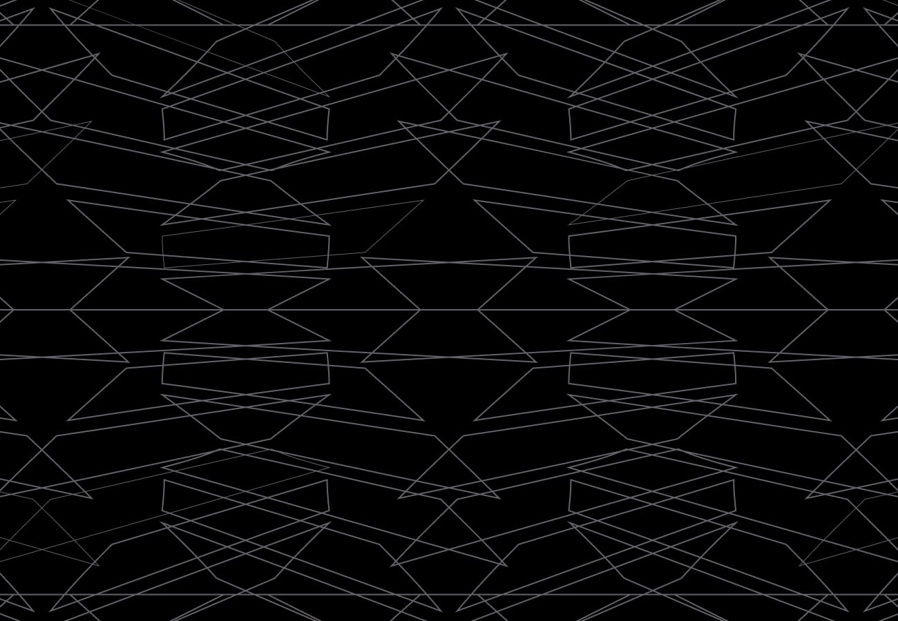 Abstract black background with white lines